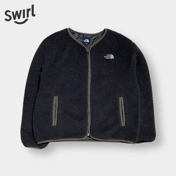 🌊TNF camper fleece cardigan