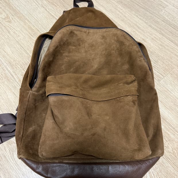 수지백팩 노앙 스웨이드 백팩