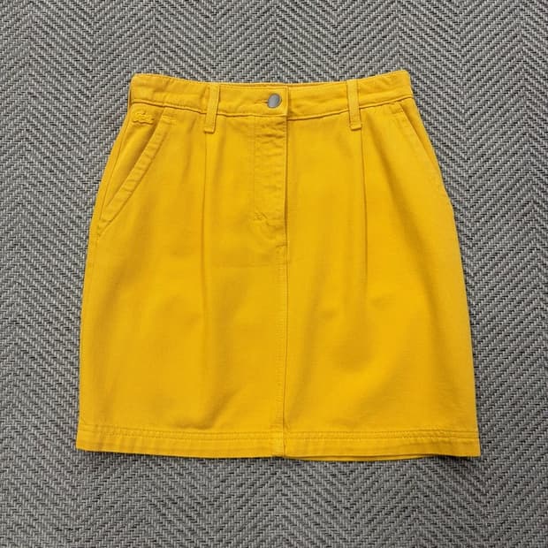 라코스테 배이직 코튼 미니스커트 v2613