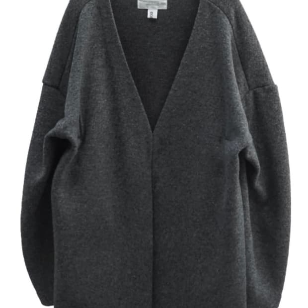 Eonts pinched wool cardigan