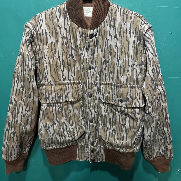 80s 모시오크 헌팅자켓