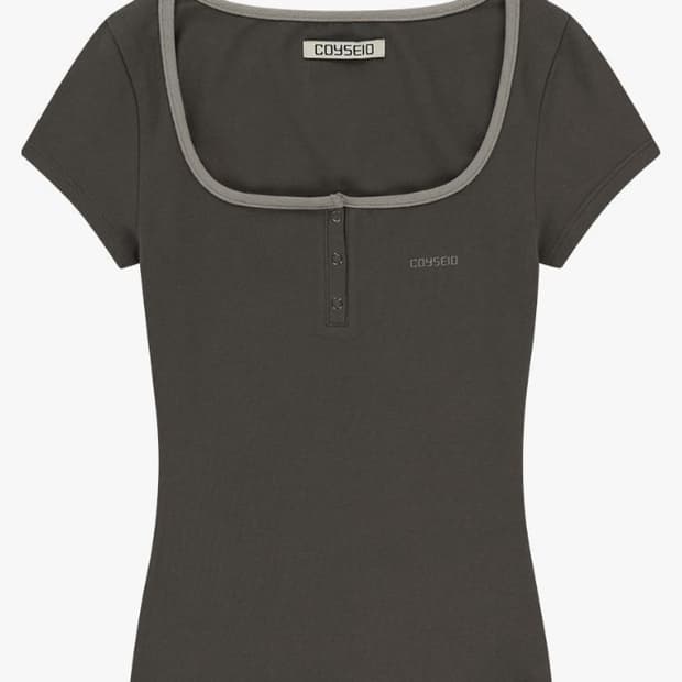 코이세이오 미니 로고 반팔[애쉬 브라운]