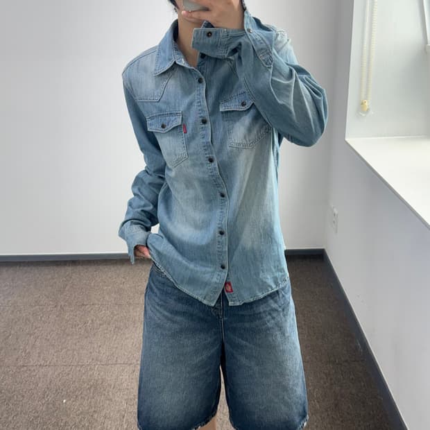 Dickies 디키즈 데님 셔츠 