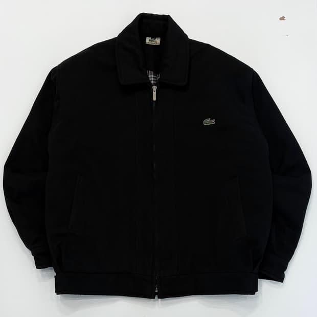 Lacoste 라코스테 오버핏 블랙 모직 자켓