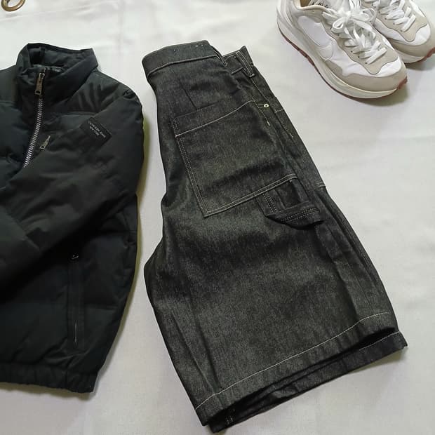 Zara 자라 카펜더 새상품급 컨디션 데님 버뮤다 반바지