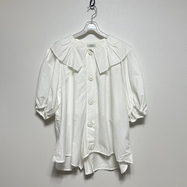 SYSTEM 시스템 한섬 화이트 블라우스 82-94-160