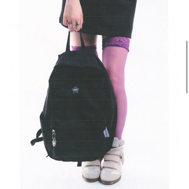 Shalomclub MEMORY BACKPACK BLACK