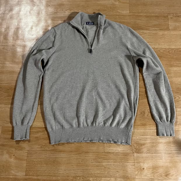 [100] 브로이어 반집업 니트