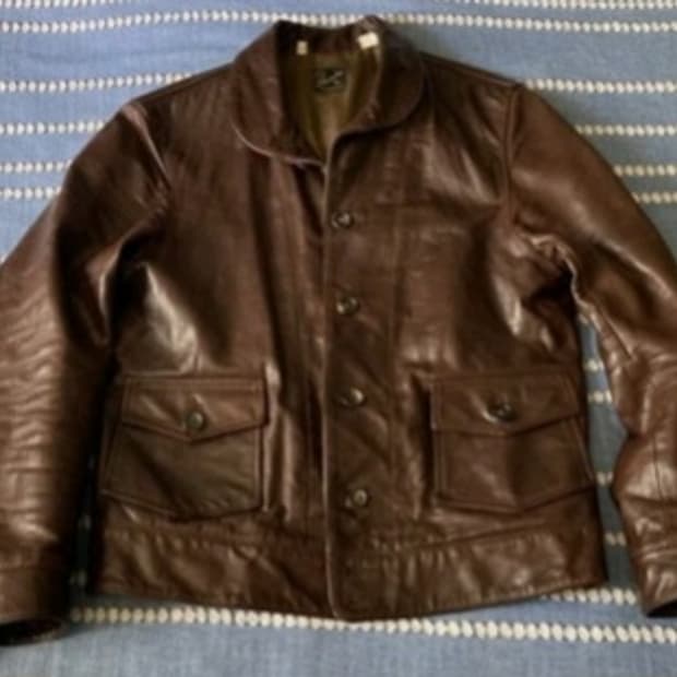 Lvc "Menlo Cossack" Leather Jacket