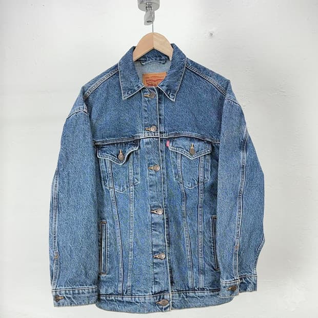 리바이스 블루 트러커 데님 자켓