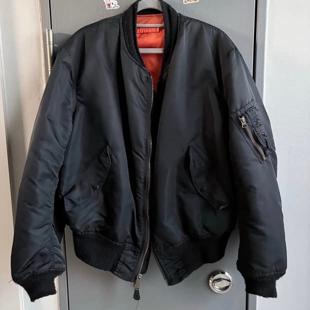 알파인더스트리 usa 빈티지 ma-1