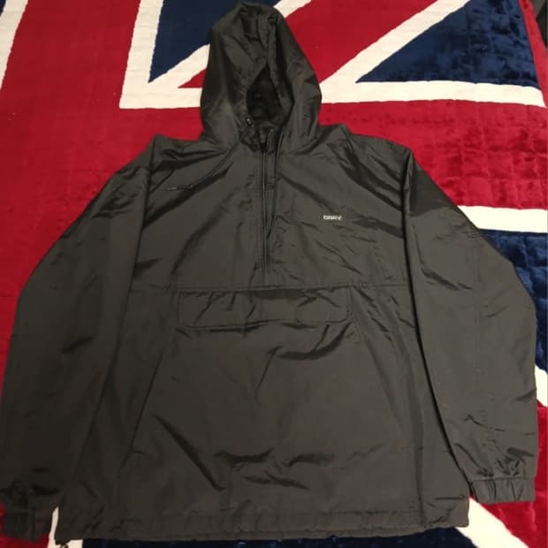 오베이 아노락 자켓 블랙 L