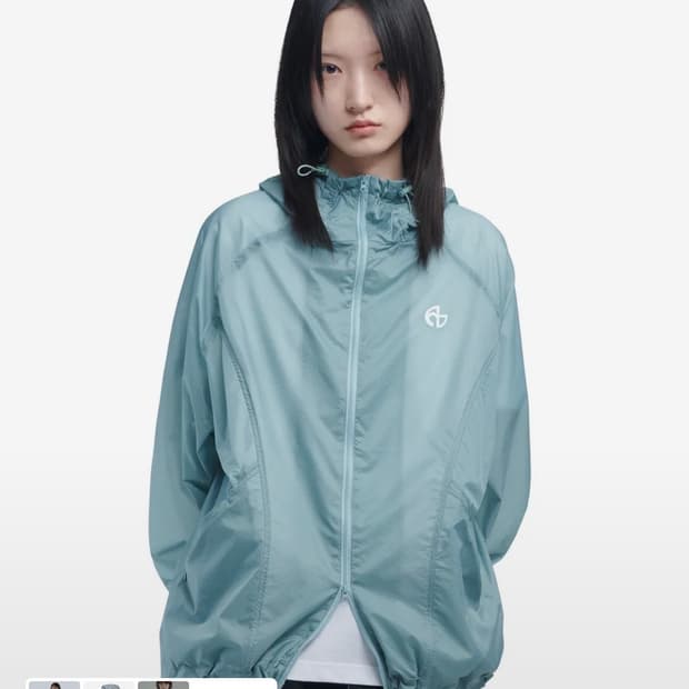노매뉴얼 M 바람막이 nomanual
