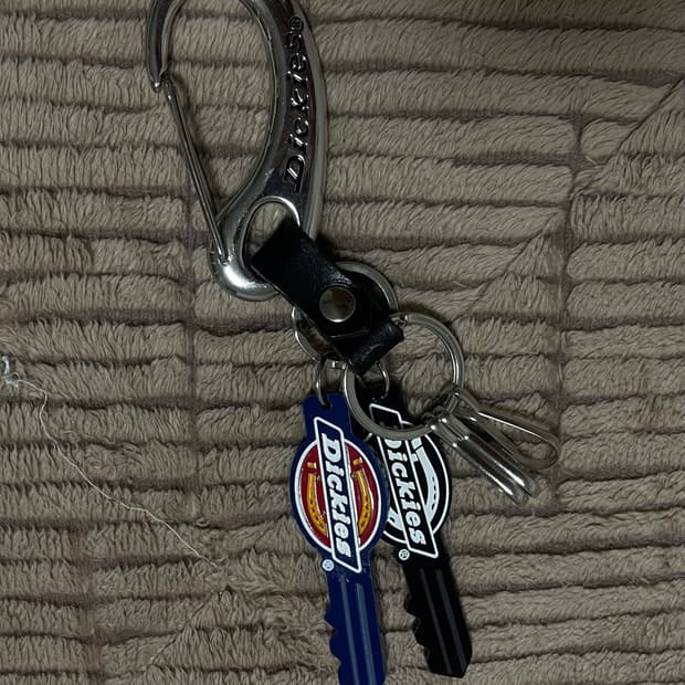 디키즈 카라비너 키링(디키즈열쇠키링포함)