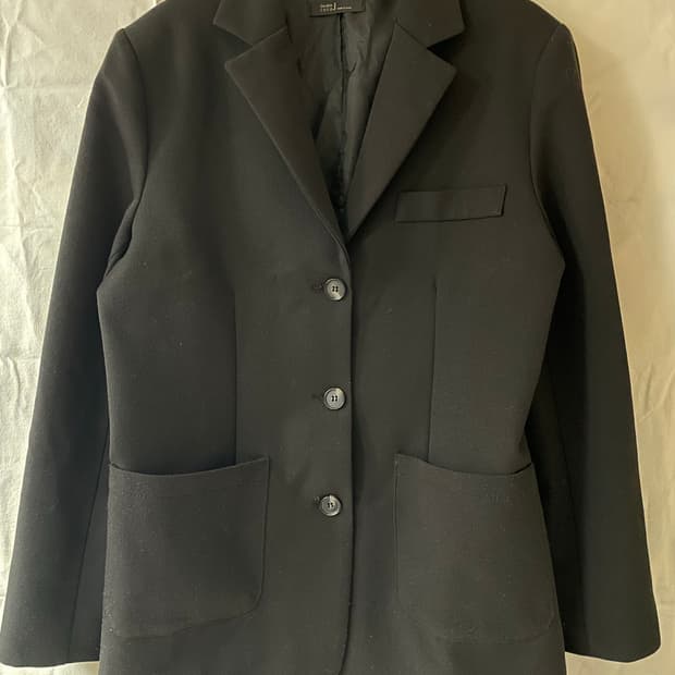 검정 블레이저 자켓