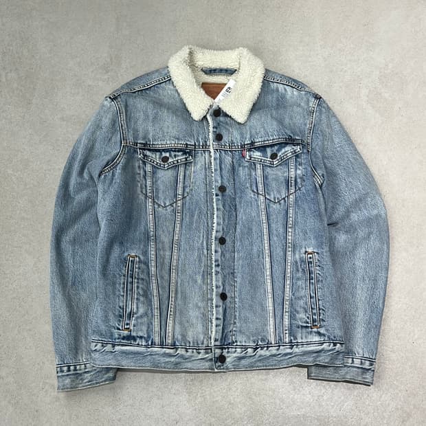 리바이스 쉐르파 데님자켓 s09834