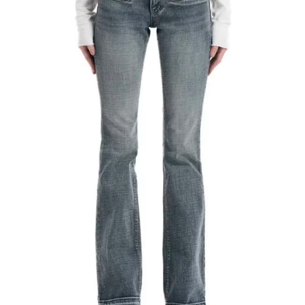 보헴서 보헤미안서울 빈티지 데님 팬츠 로우라이즈 L