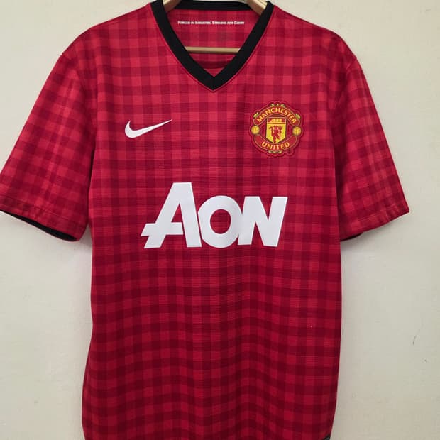 맨유 12-13 시즌 AON 마킹 유니폼