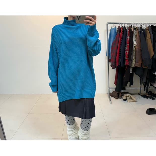 빈티지 오버 니트