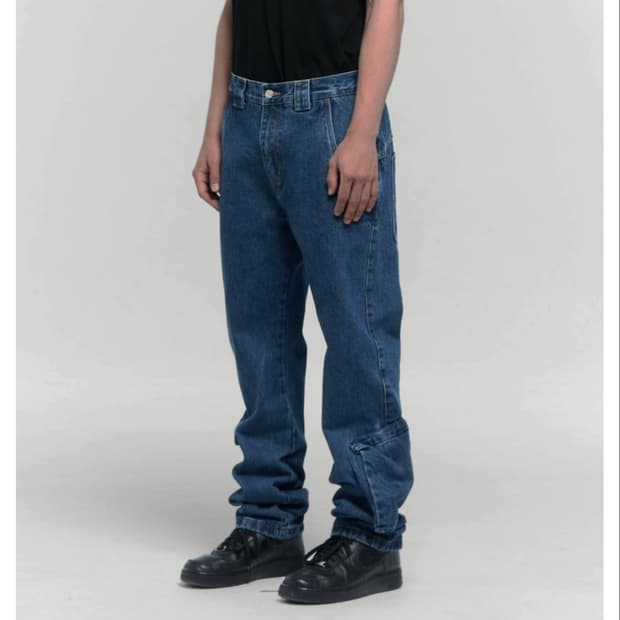 MPa ANKLE CARGO PANTS (BLUE)