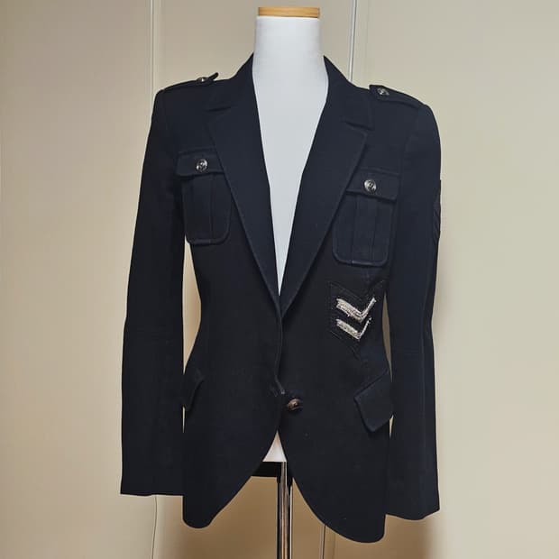 PIERRE BALMAIN피에르 발망
 여성 진 자켓(블랙)