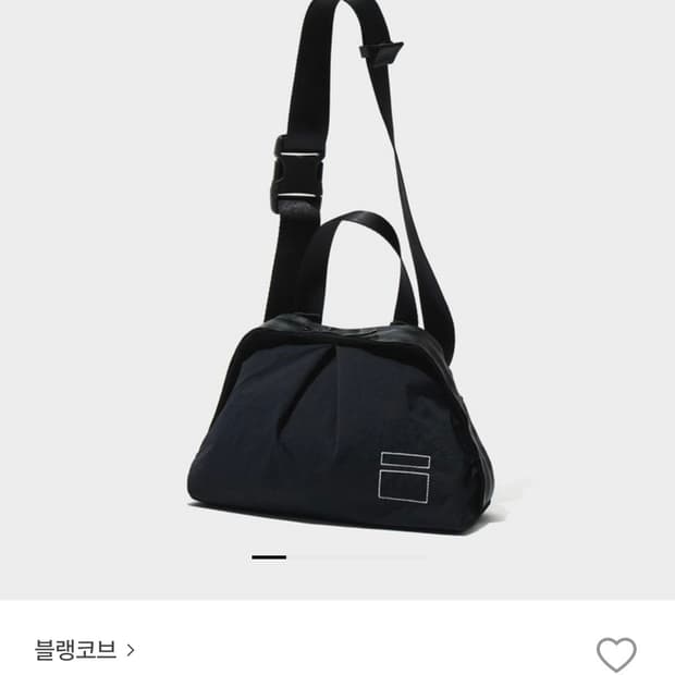 블랭코브 가방 블랙