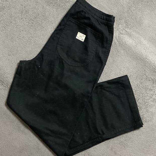 리 밴딩 코튼팬츠 M