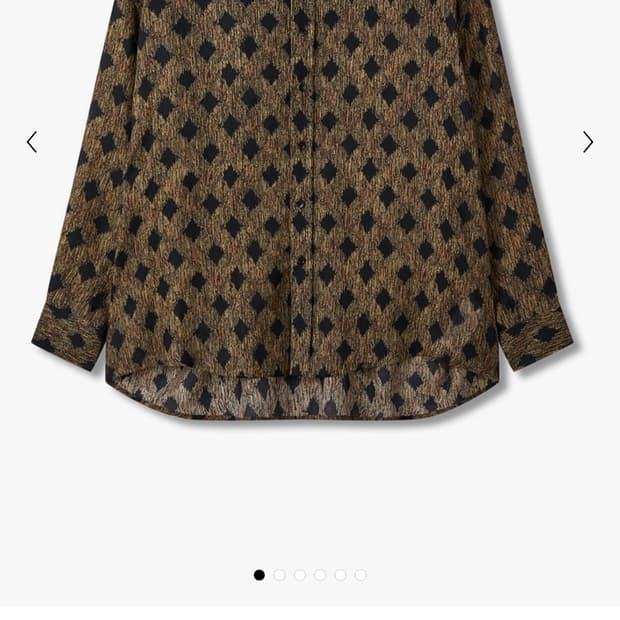 렉토 80S 프렌치 프린팅 대디 셔츠 (S)