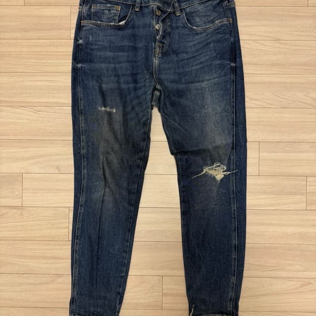 ZARA MAN 데미지 스판 청바지 EUR 42