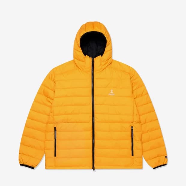 LMC 경량패딩 옐로우 M 사이즈
