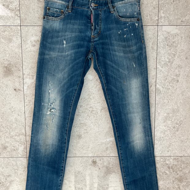 디스퀘어드2 데미지 워싱 청바지 44사이즈 정품