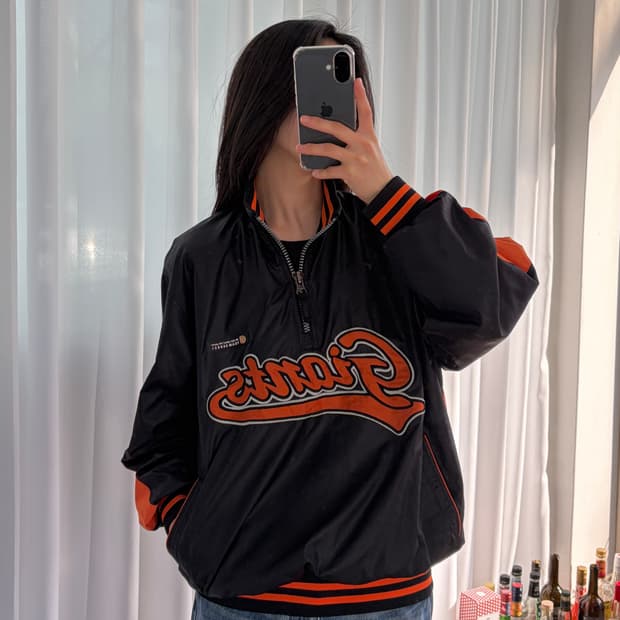 [M]롯데 자이언츠 춘추용 베이스볼 바람막이 자켓