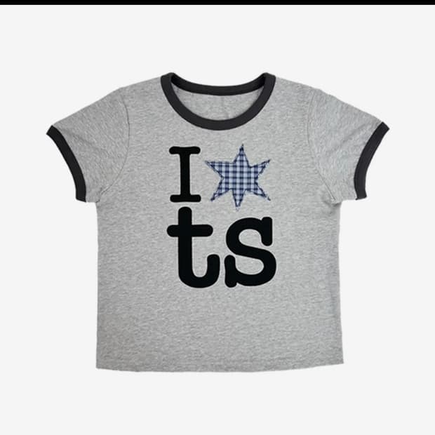 탄산마그네슘 링거 티셔츠 그레이