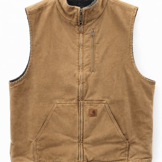 칼하트 쉐르파 베스트 브라운 2XL (USA)