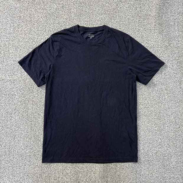 S 무신사스탠다드 반팔티 라운드 네이비 0311J