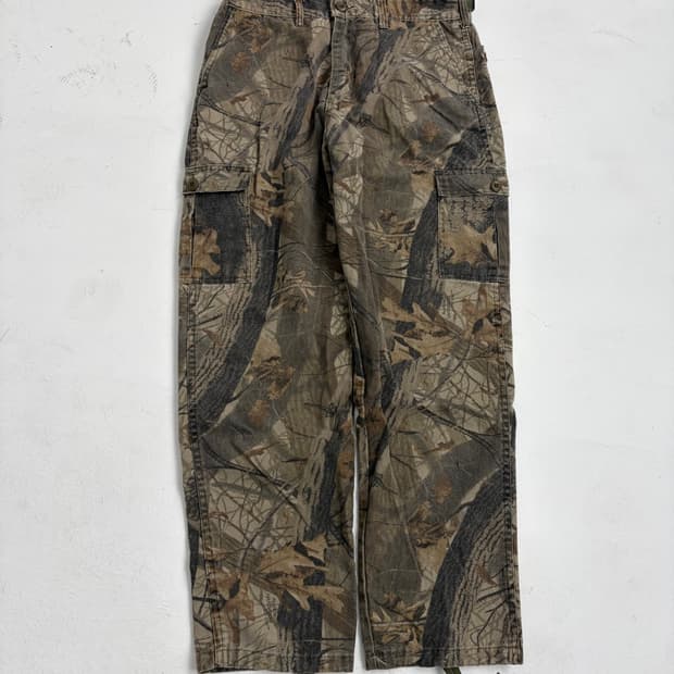 00s Forest Camouflage Cargo Pants