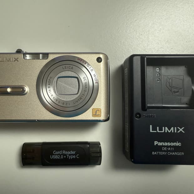 작례O Panasonic Lumix FX07 파나소닉 루믹스 빈티지디카
