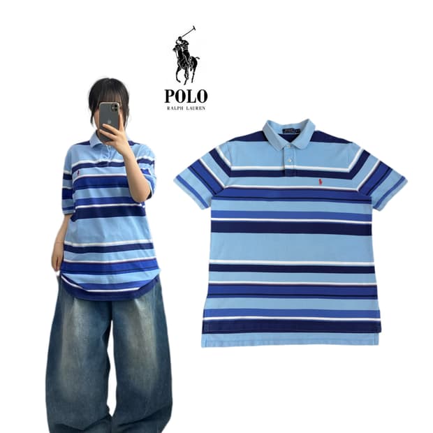 폴로 신형 포니 PK 카라 반팔 티셔츠