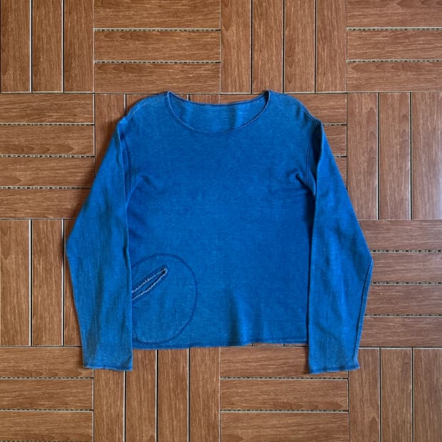 Jurgen lehl indigo pocket long sleeves 