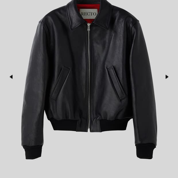 렉토 벤 고트 레더자켓 XL