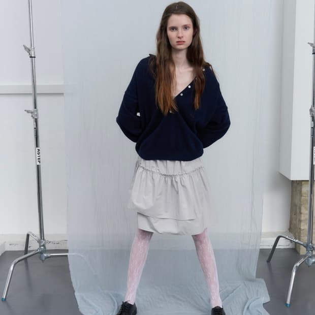 포에토 Kyale 헨리넥 니트 새상품