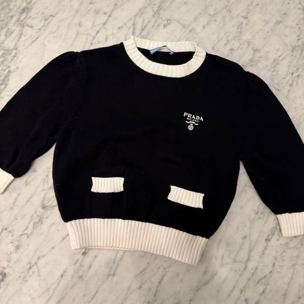 프라다 정품 니트