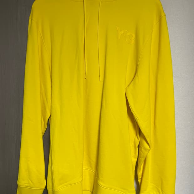 Y-3 남성 옐로우 후드