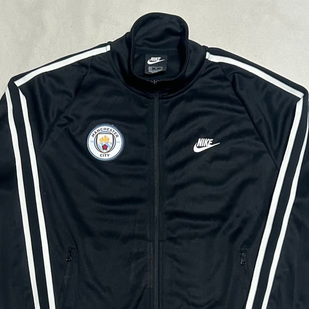 XL 나이키 맨체스터 시티 화이트라인 블랙 트랙탑 