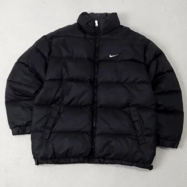 나이키 빈티지 오버핏 리버시블 패딩