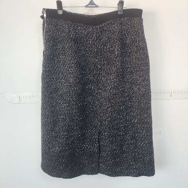 안나수이 트위드 H라인 스커트