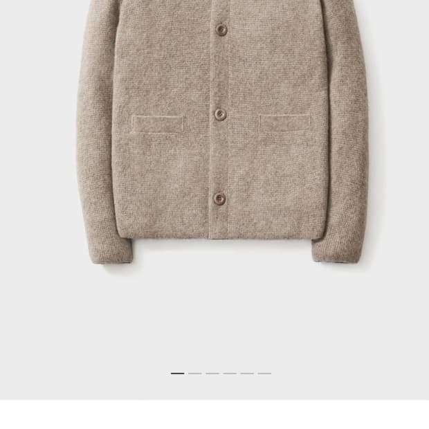 포터리 알파카 폴로 가디건 멜토 3