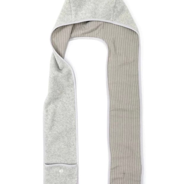 샵페어리 후드 머플러 멜란지