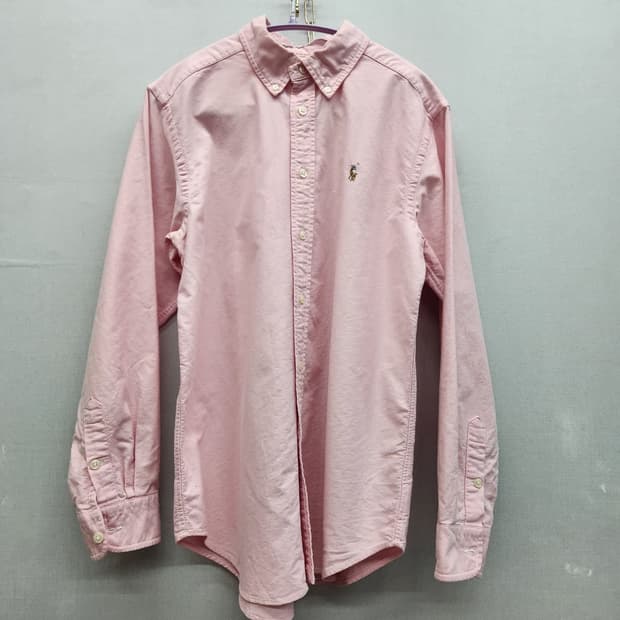 폴로 랄프로렌 멀티포니 핑크 셔츠 M