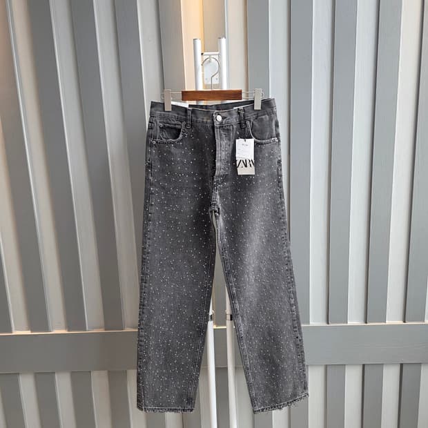 자라 보석팬츠